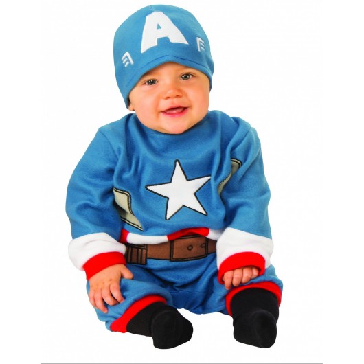Kostüm Captain America für Babys