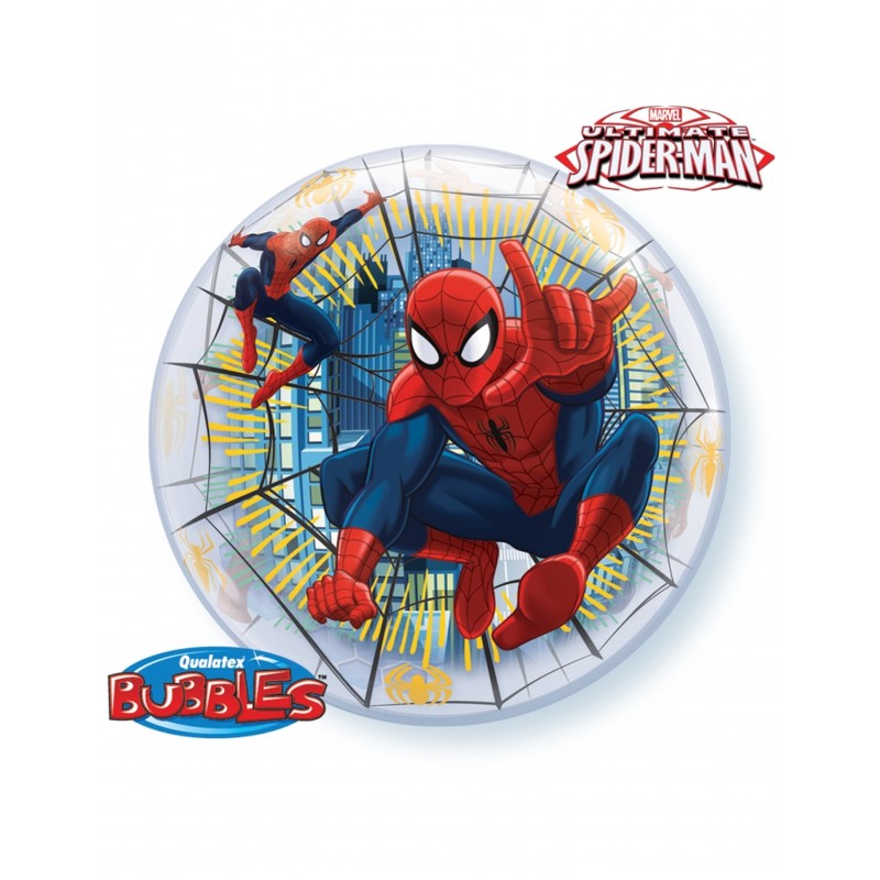 Bubble Luftballon Spiderman
