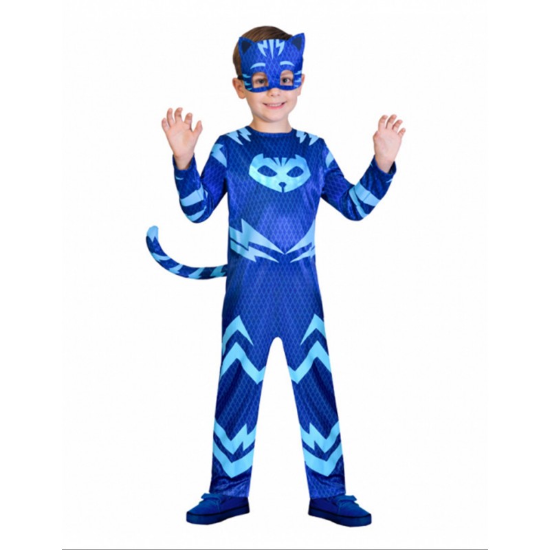 Halloween Kinder Cosplay Kostüm Eulette Catboy oder Gecko Fasching Verkleidung 