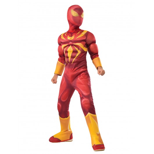 Kostüm Iron Spider mit Muskel Deluxe für Jungen