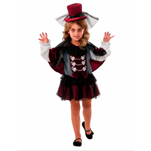 Kostüm Kleine Vampirin für Mädchen