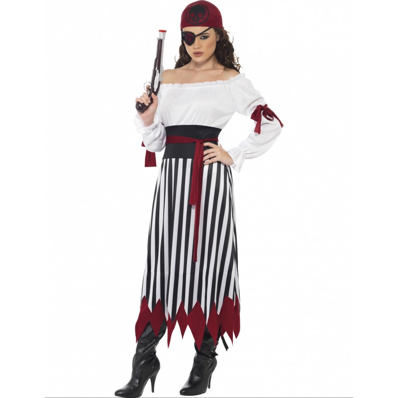 Kostüm Elegante Piratin für Damen