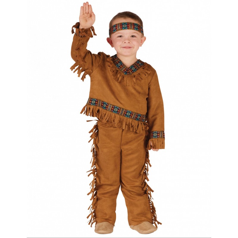 Kostüm amerikanischer Ureinwohner für Kinder