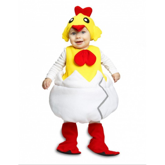Kostüm Hühnchen mit Ei für Jungen