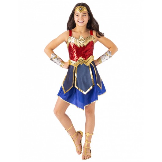 Kostüm Wonder Woman 1984 Deluxe für Mädchen