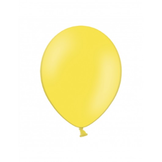 8x Luftballon gelb pastell premium 30 cm