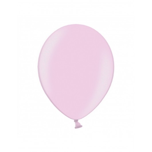 8x Luftballon rosa metallic premium 30 cm
