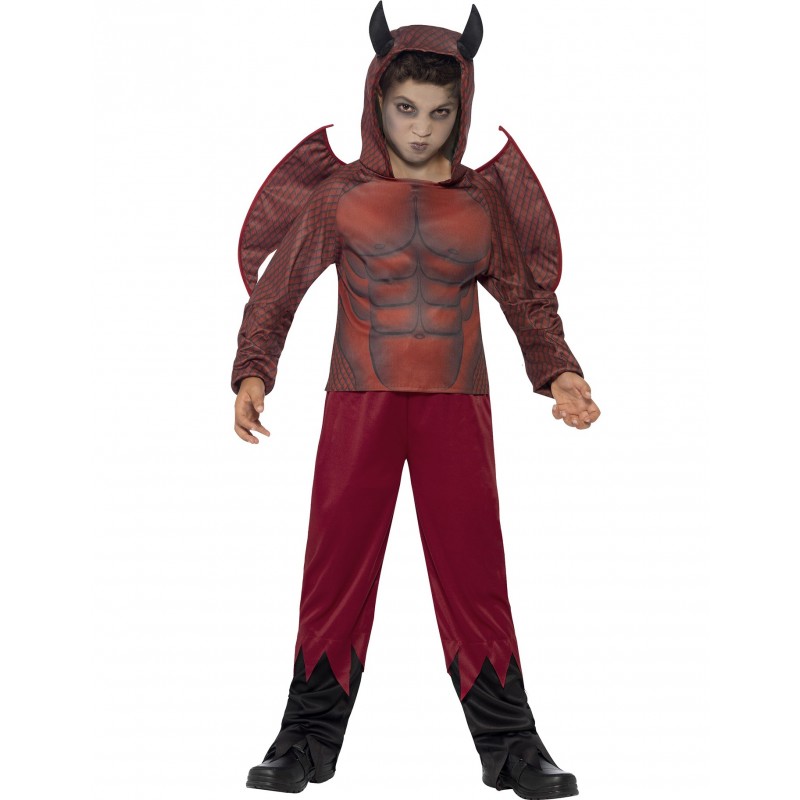 Kostüm Teufel mit Flügeln Kind (10-12 Jahre)