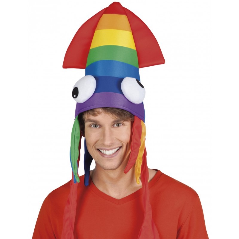Mütze Calamar Regenbogen