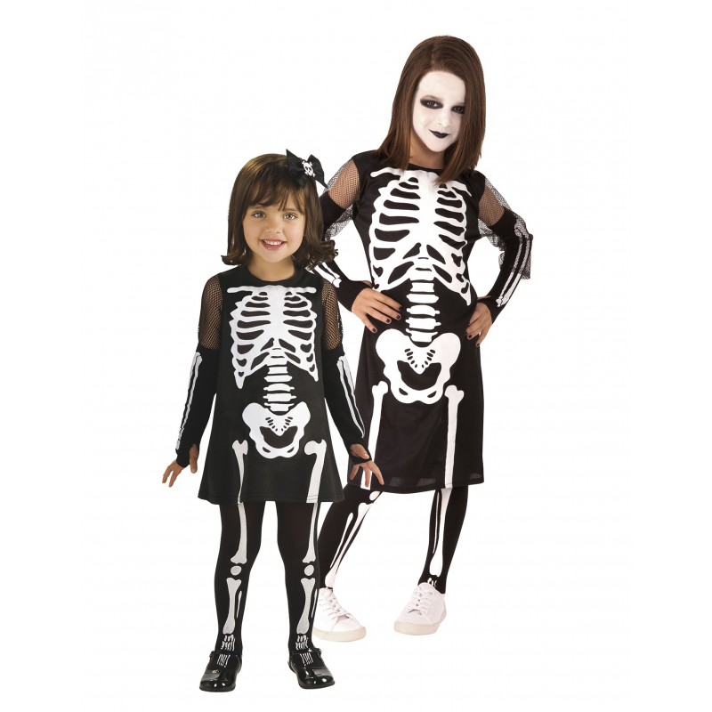 Kostüm Skelett (3-4 Jahre)