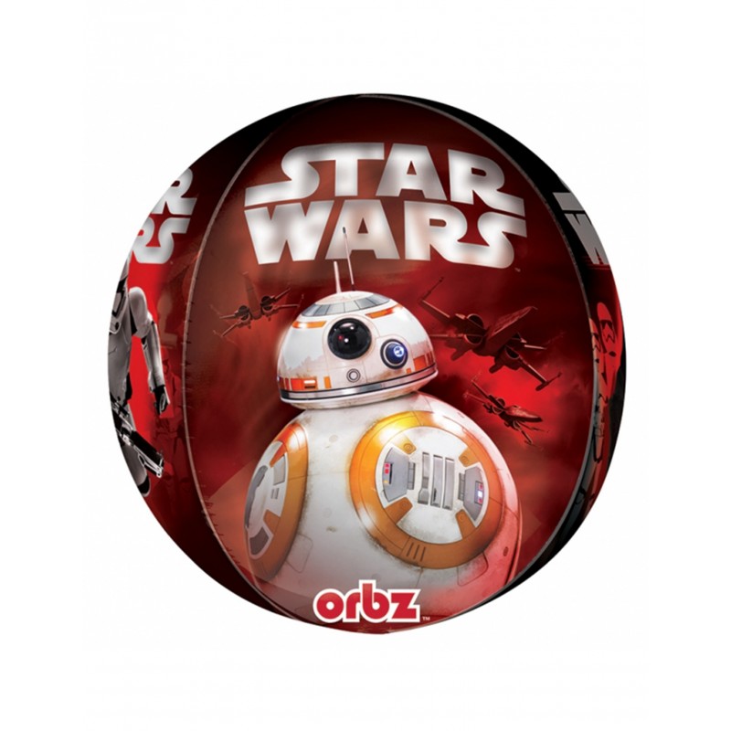 3D-Ballon Star Wars EP7 rund