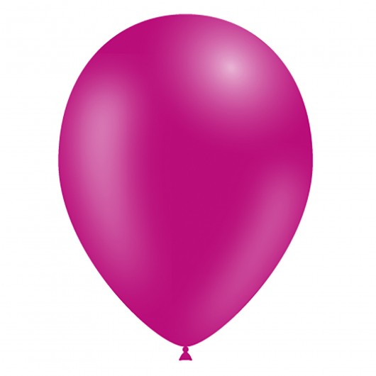 100x Latexballon pink 28 cm (Ballonia)