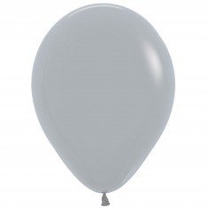 100x Latexballon grau 13 cm...