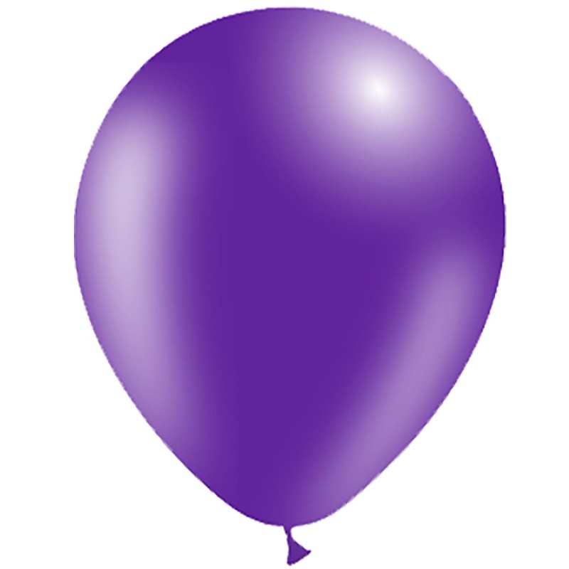 100x Latexballon purpur 28 cm (Ballonia)