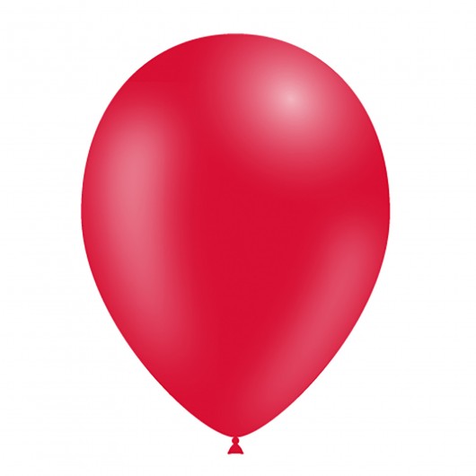 100x Latexballon rot 28 cm (Ballonia)