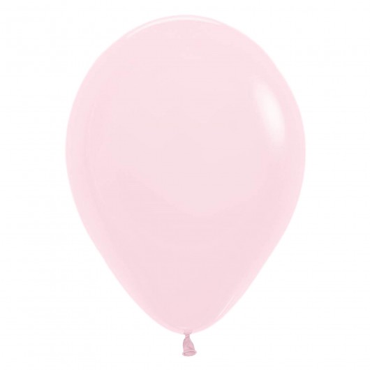 100x Latexballon macaron-rosa 28 cm (Ballonia)
