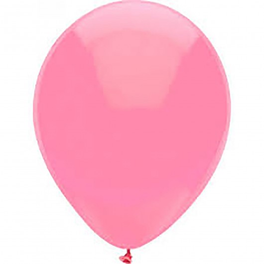 100x Latexballon rosa 13 cm (Ballonia)