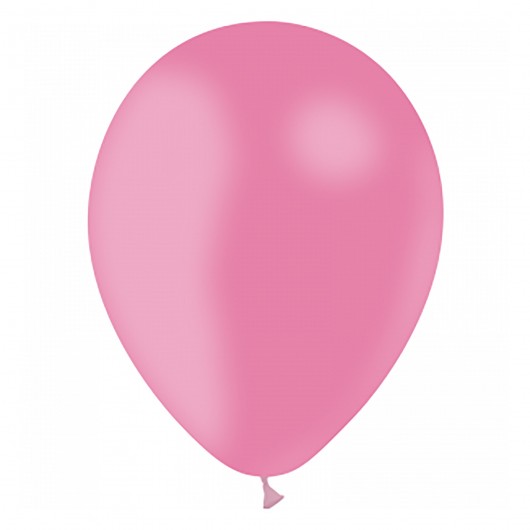 100x Latexballon rosa 28 cm (Ballonia)