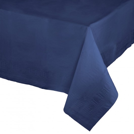 Papiertischdecke Marineblau 137 x 274 cm