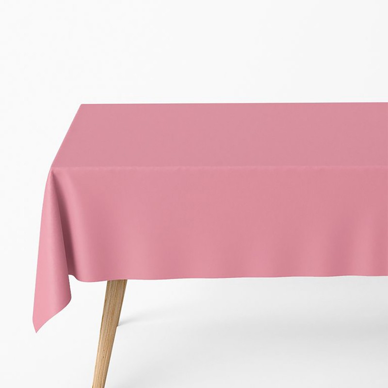 Wasserdichte Tischdecke 180 x 120 cm rosa