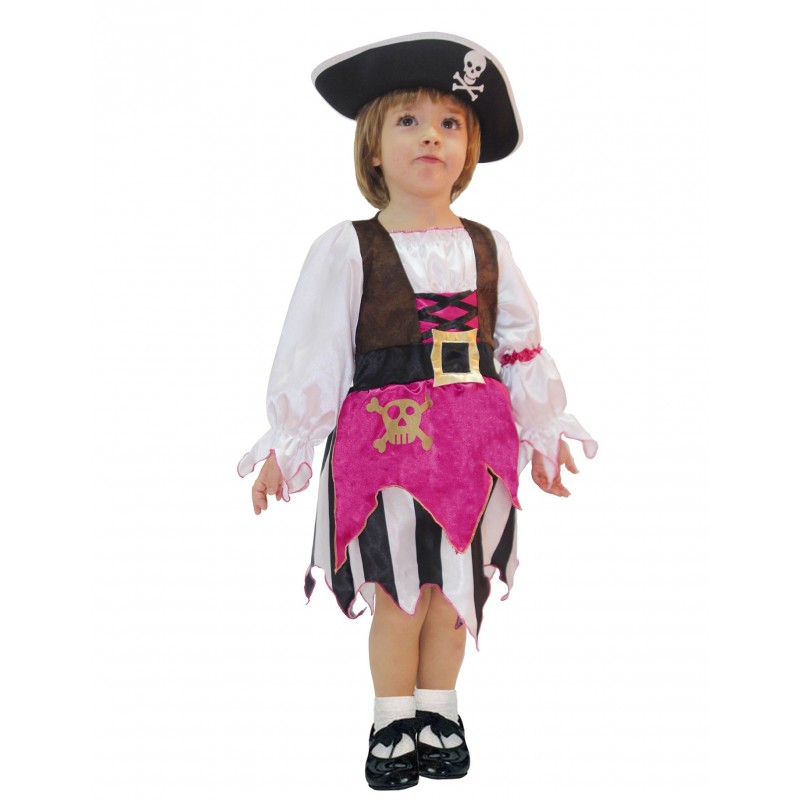 Kostüm Piratin (7-9 Jahre)
