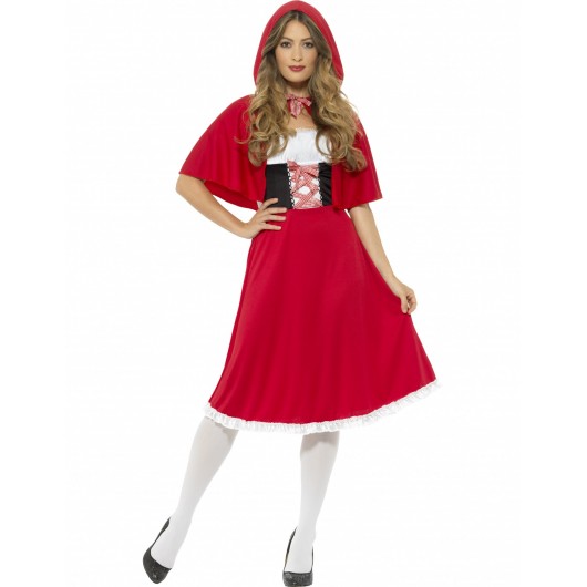 Rotkäppchen Kostüm mit Umhang (XL)