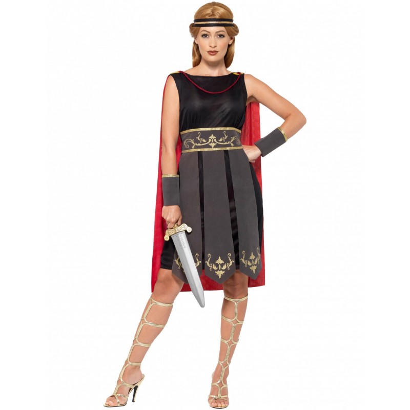 Römische Gladiatorin Kostüm für Damen (S)