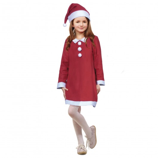 Kostüm Santa Claus für Mädchen