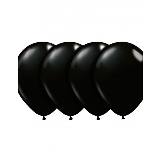 50x 27cm schwarze Luftballons