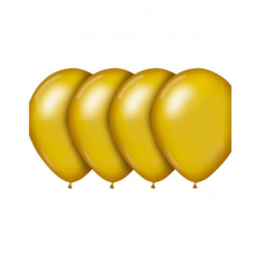 50x 27cm metallic goldene Luftballons