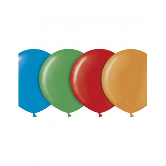 50x 30cm pastellfarbene Luftballons verschiedene Farben