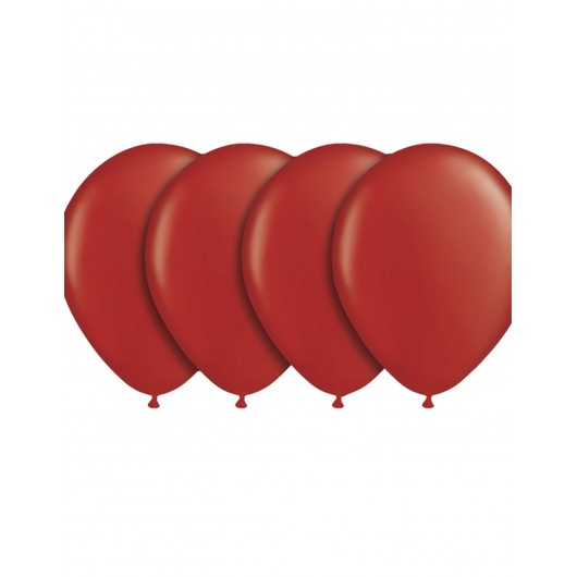 50x 27cm metallic rote Luftballons