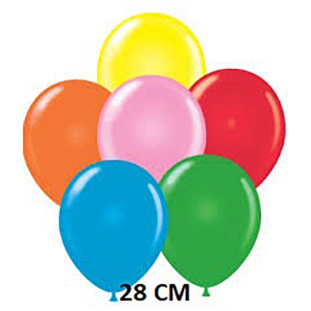 50x 28cm metallic Luftballons Sortiment