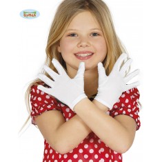 Handschuhe weiß Kinder