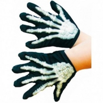 Skeletthände-Handschuhe Kinder