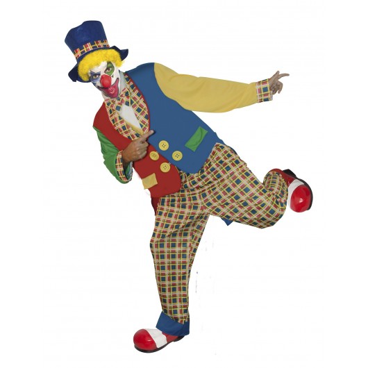 Clownskostüm (M) - Erwachsene