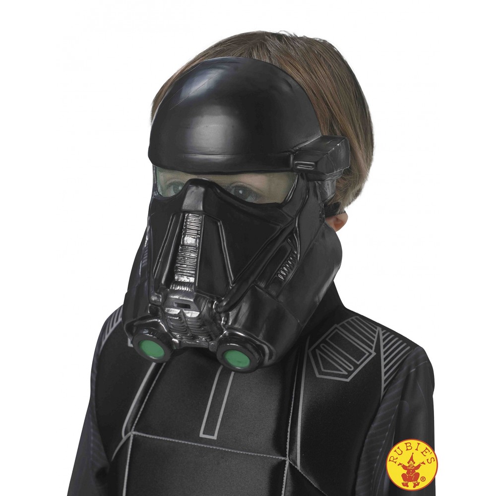 Death Trooper Halbmaske für Kinder Star Wars