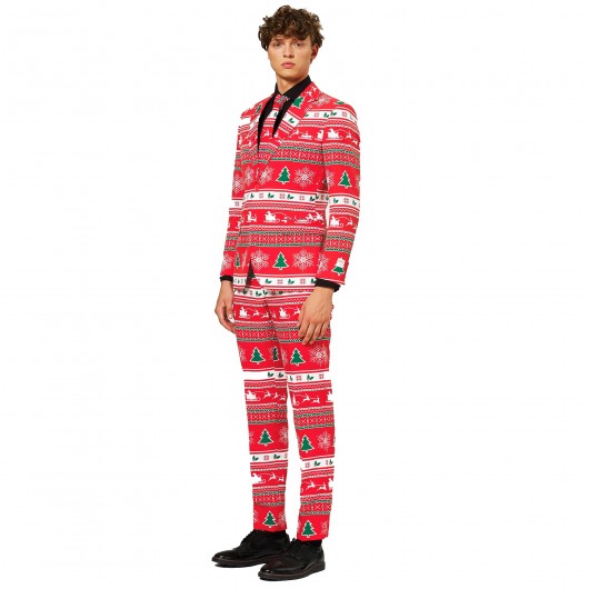 Weihnachts-Anzug für Herren (XL)