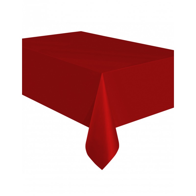 Rote Damasttischtuch-Rolle 1.20mx6m