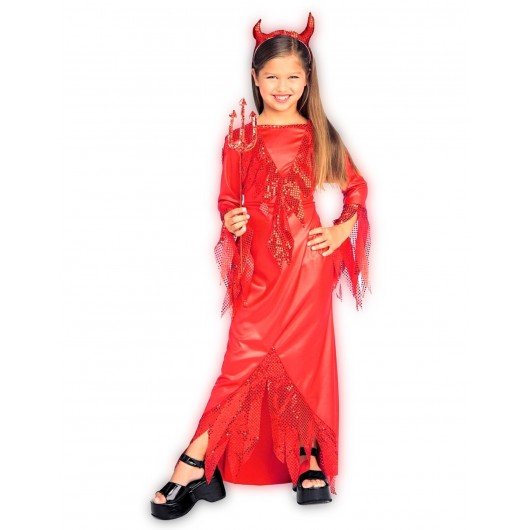 Kostüm Teufelin für Mädchen