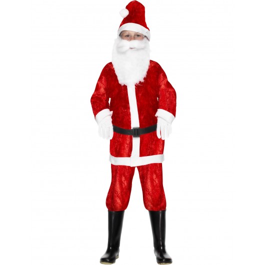 Kostüm Santa Claus Deluxe Junge