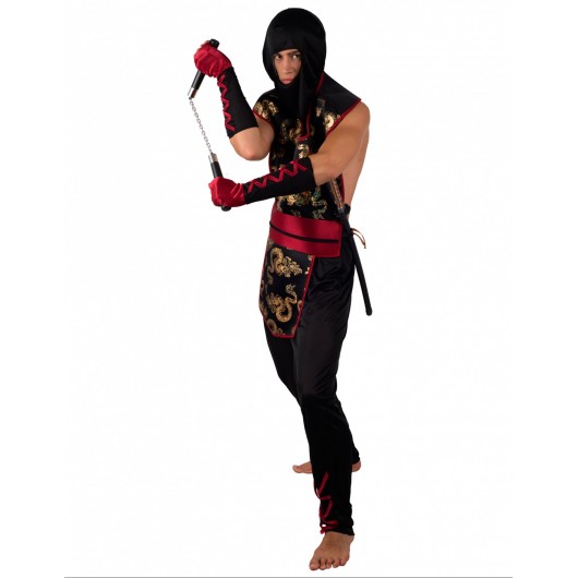 Kostüm Ninja Drache Deluxe