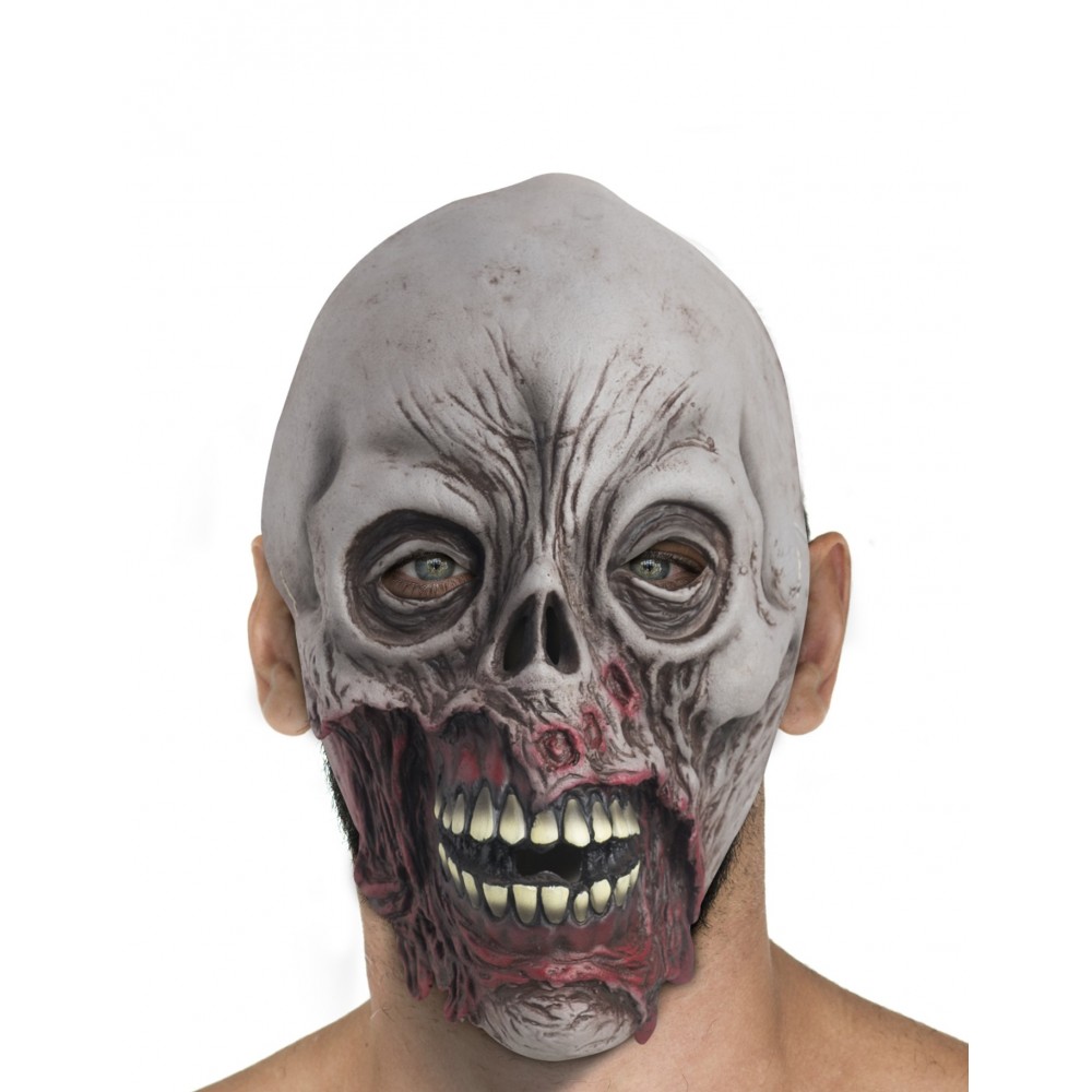 Verdorbene Zombiemaske für Erwachsene