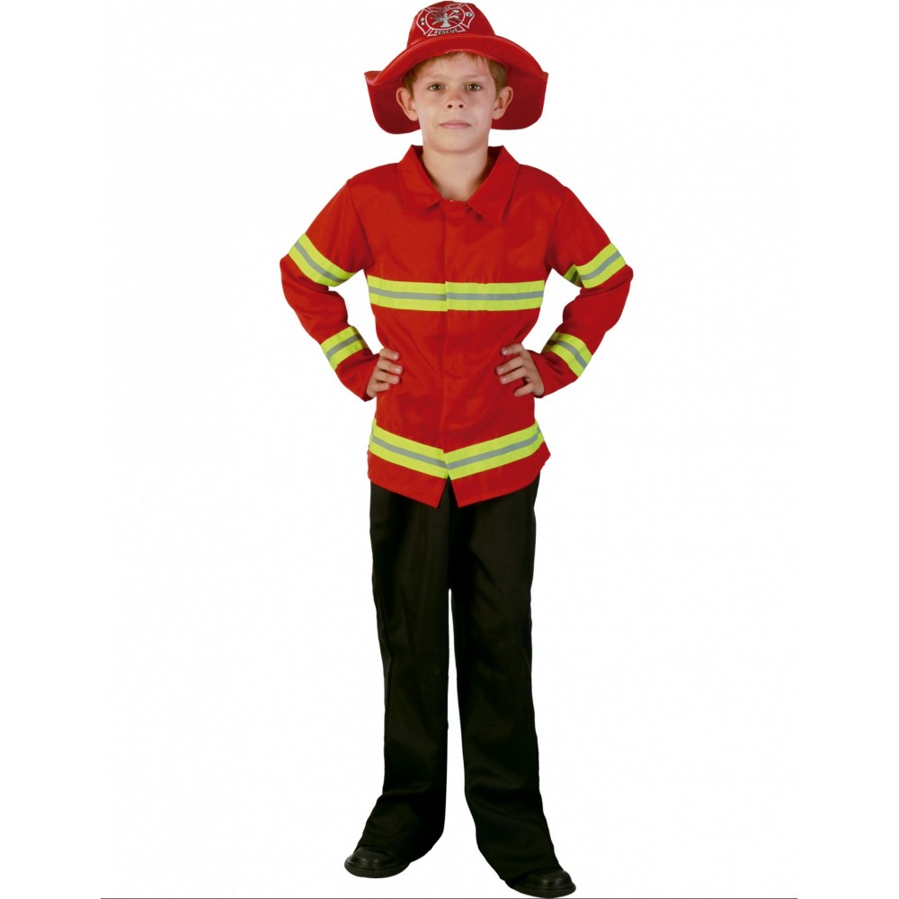 Kostüm Feuerwehr für Herren