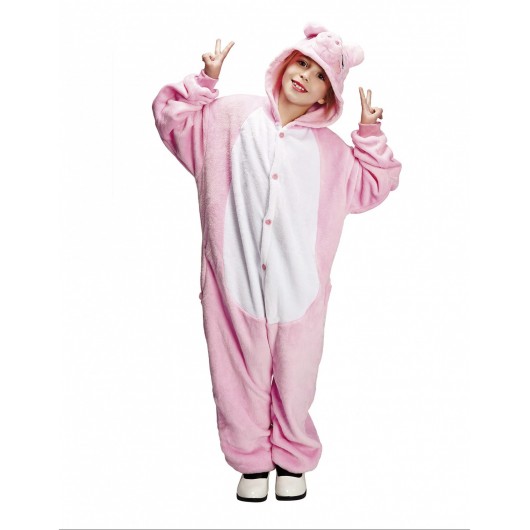 Kostüm Pink Pig