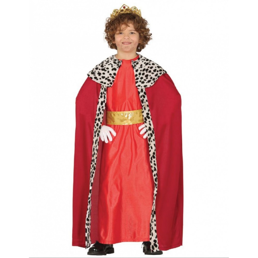Kostüm roter König für Jungen