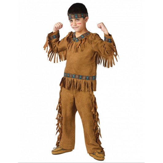 Kostüm amerikanischer Ureinwohner für Jungen