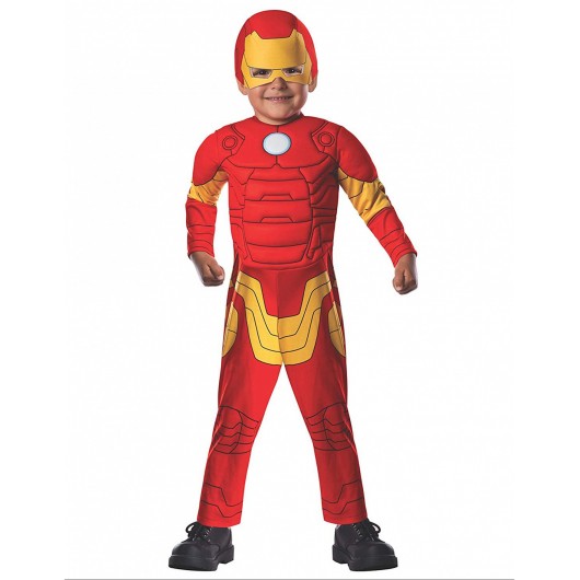 Muskel Iron Man Kostüm für Jungen (1-2)