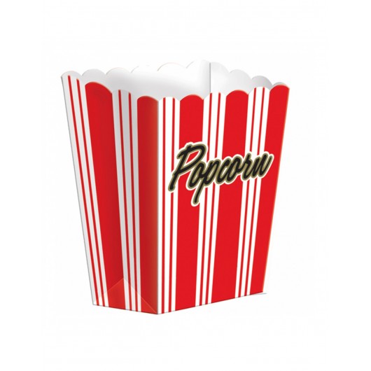 8x Popcornschachtel Hollywood