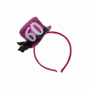 Haarreif Mütze pink ''60''